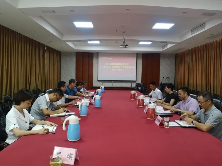 集團公司召開“不忘初心、牢記使命”主題教育活動民主生活會